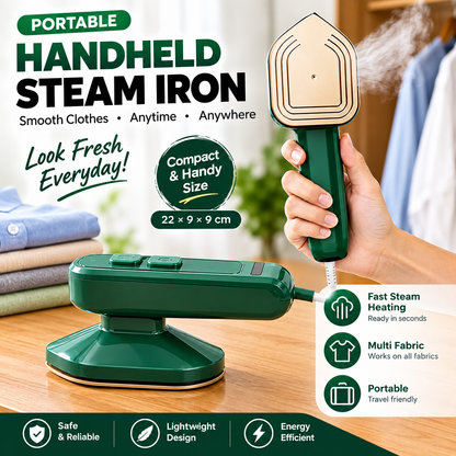 2-in-1 Handheld Steam Iron for Clothes
