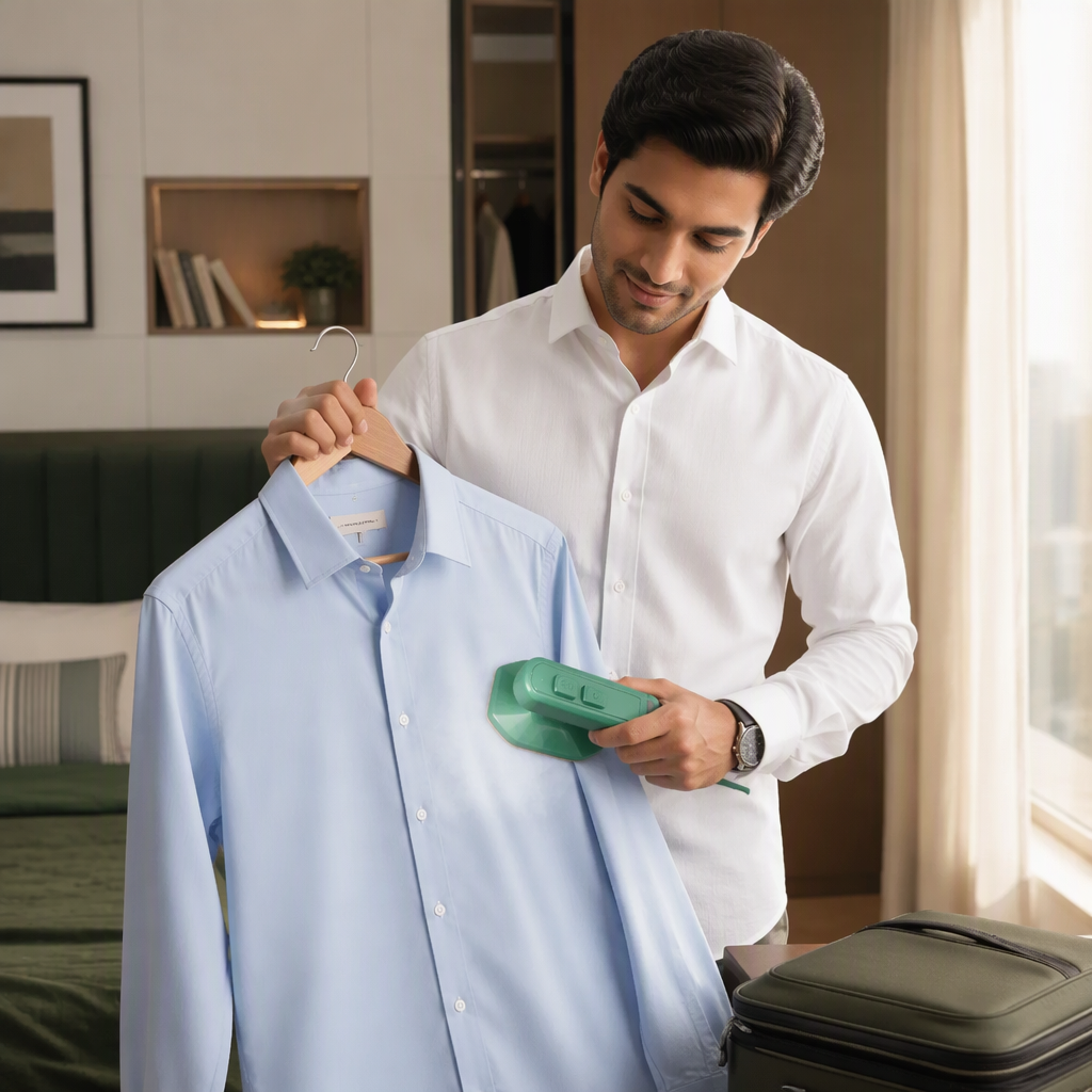 2-in-1 Handheld Steam Iron for Clothes